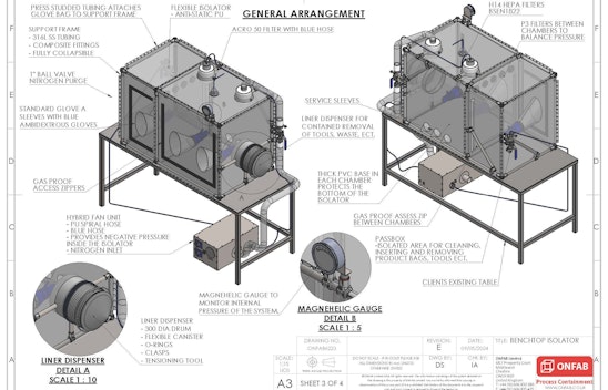 ONFAB6223 BENCHTOP ISOLATOR REV E Page 3