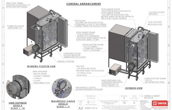 ONFAB6408 DRYING CABINET ISOLATOR Page 3