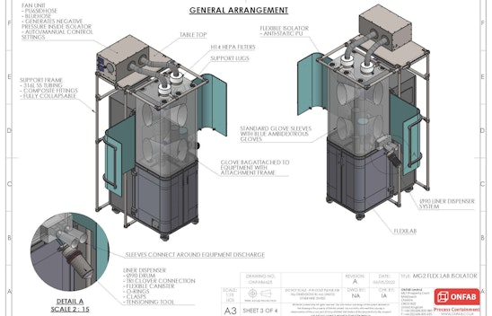 ONFAB6625 MG2 FLEX LAB ISOLATOR Page 3